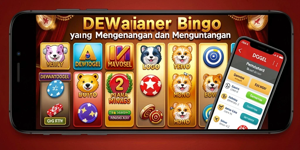 Tampilan gameplay DEWATOGEL yang menarik saat bermain Bingo.