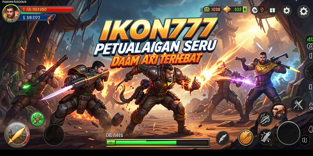 Screenshot menampilkan aksi seru dalam game IKON777.