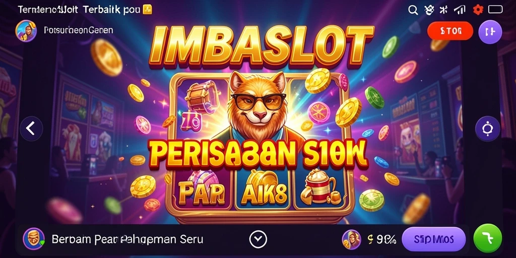 Tampilan gameplay Slot yang menarik dan mendebarkan di IMBASLOT.