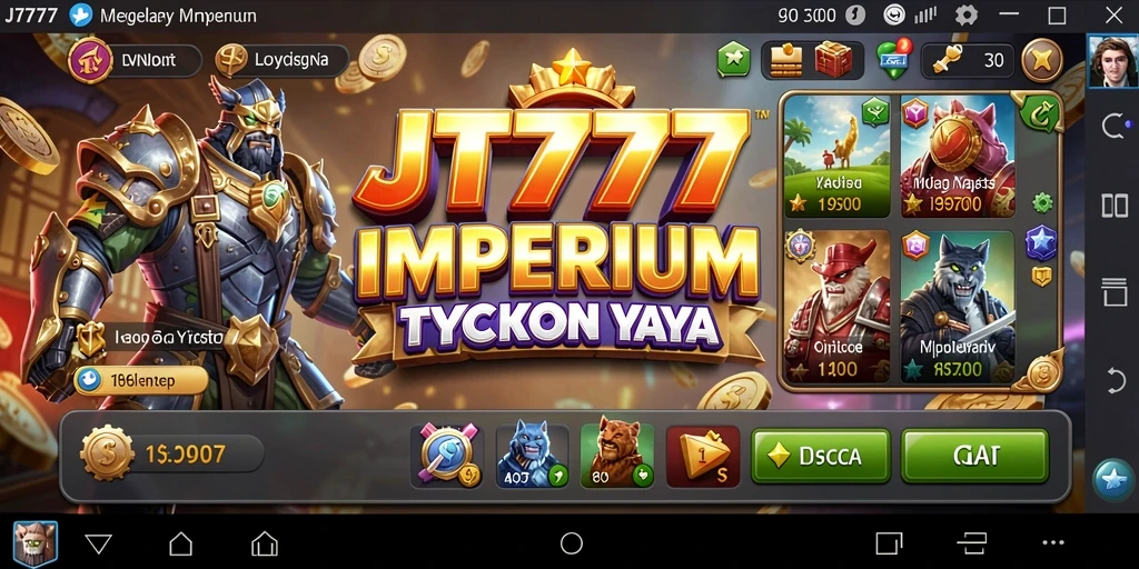 Tampilan gameplay JT777 yang menarik dan interaktif.