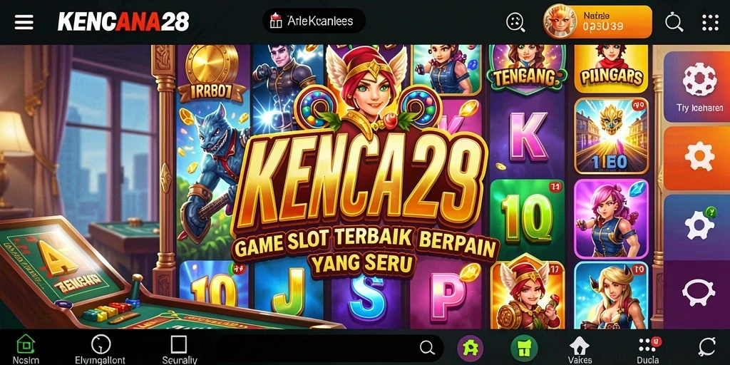 Tampilan gameplay KENCANA28 yang seru dan menarik di layar.