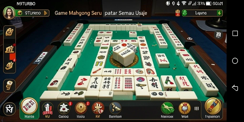 Tampilan gameplay N9TURBO yang menarik dan penuh warna.