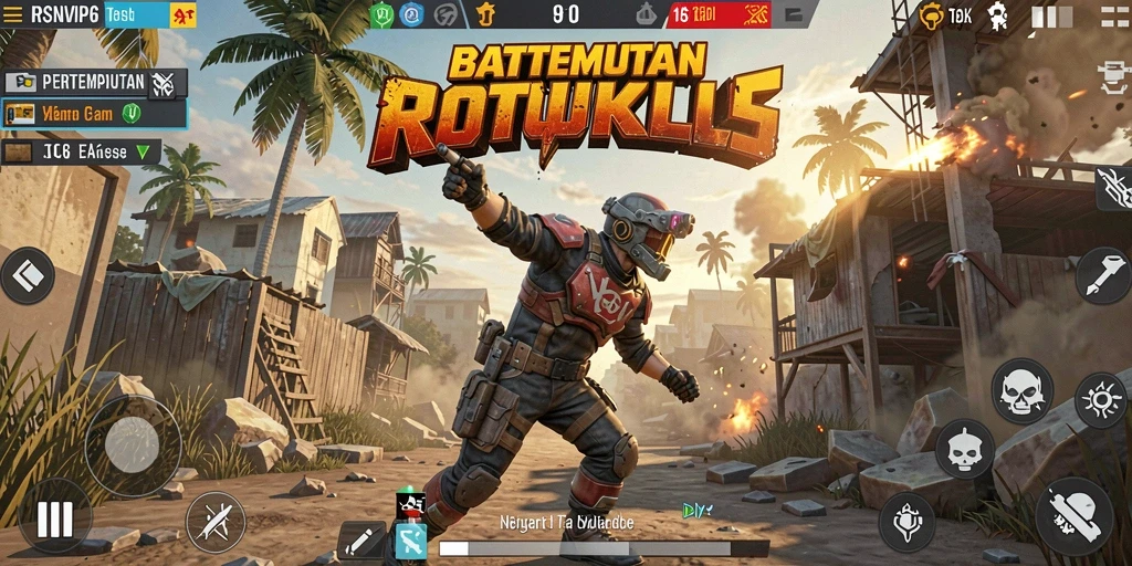 Tampilan gameplay RSNVIP6 yang mendebarkan dan penuh aksi.