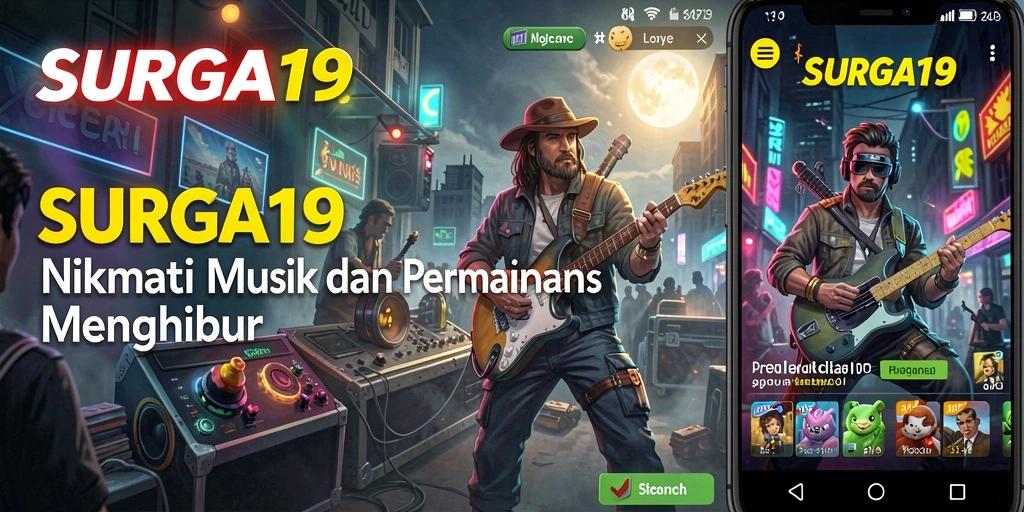 Screenshot gameplay SURGA19 yang menarik dengan pemain menyanyi.